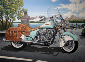 Motorcycle-portrait
