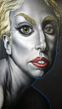Abstract-lady-gaga